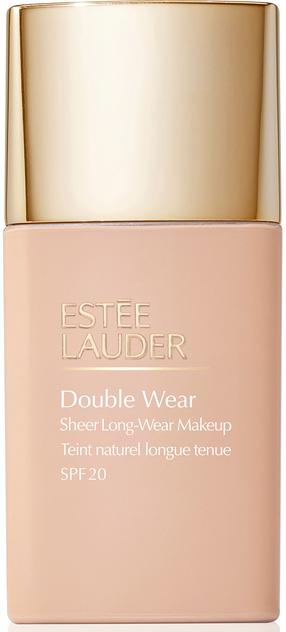 Skystas makiažo pagrindas Estee Lauder Double Wear Sheer Long-Wear Make Up 1W1, SPF 20, 1w1 bone, 30 ml