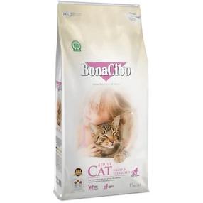 Sausas kačių maistas BonaCibo Adult Light & Sterilized Chicken, vištiena, 15 kg