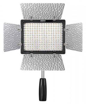 Lampa Yongnuo YN-160 III, sudraba krās./melna krās.