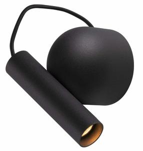 Šviestuvas sieninis SLV Karpo Magan WL, LED, 3000 °K, 1 x 6.2 W, juoda sp. / juoda sp.