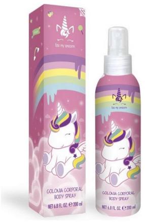 Bērnu ķermeņa sprejs Air-Val Eau My Unicorn, 200 ml