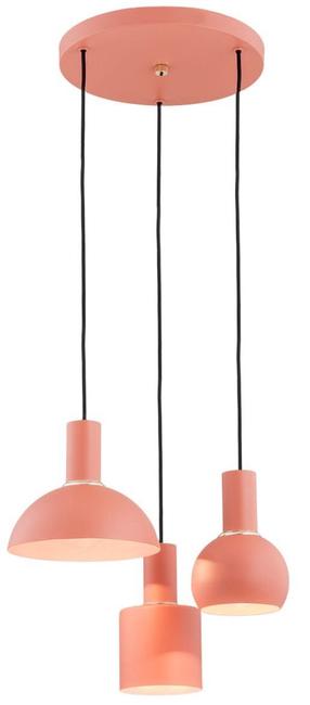 Valgusti rippuv Argon Sines 1469, E27, 3 x 15 W, roosa v. / roosa v.