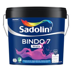 Dažai Sadolin Bindo 7, balta sp., 4.5 l
