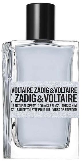 Туалетная вода Zadig & Voltaire This Is Him! Vibes of Freedom, 100 мл