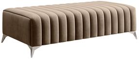 Pufas Laurence Nube 20, smėlio sp., 64 cm x 132 cm x 36 cm