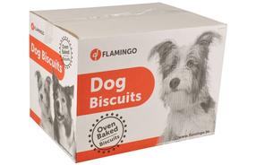Лакомство для собак Flamingo Biscuits Popular Mix, 10 кг