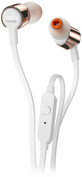 Juhtmega kõrvaklapid JBL T210, valge v.