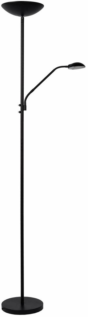 Stāvlampa Lucide Zenith 19791/24/30, 20 W, LED, melna krās.