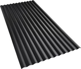 Lakštas Gutta Guttanit Plus, juoda sp., 200 cm x 90 cm x 0.23 cm