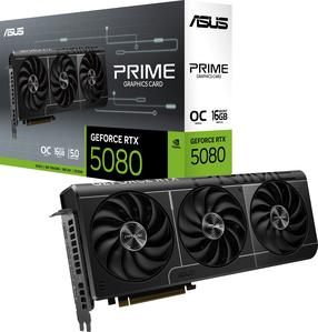 Vaizdo plokštė Asus GeForce RTX 5080 OC, 16 GB, GDDR7