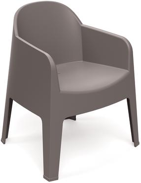 Lauko kėdė Ferne Milane FMIK768-410C, ruda sp., 68 cm x 60 cm x 80.5 cm