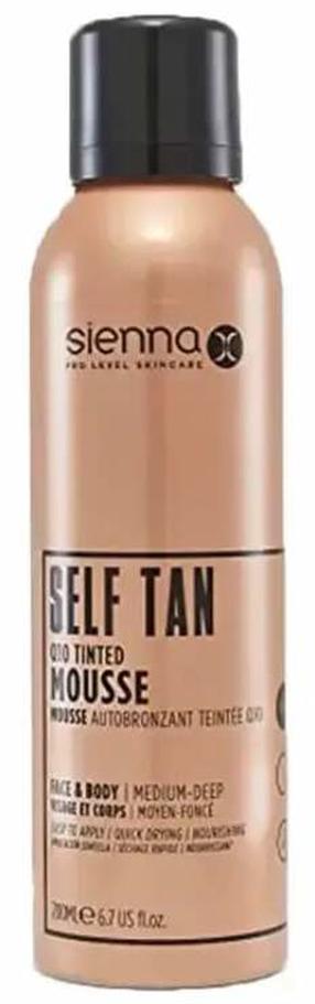 Isepruunistav vaht Sienna X Q10 Tinted Mousse, 200 ml