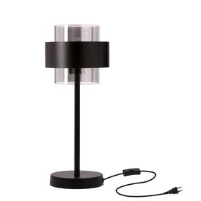 Настольные лампы Candellux Lighting Spiega 41-47205, E27, 60Вт, черный цв./серый цв./черный цв.