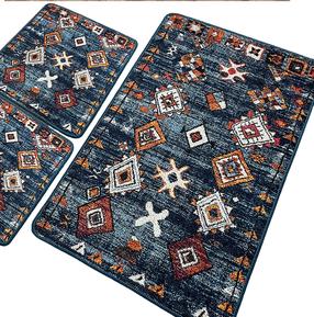 Vonios kilimėlių rinkinys Foutastic Ressal 359CHL5319, įvairių spalvų, 100 cm x 60 cm