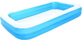 Baseinas, pripučiamas Bestway, mėlynas/baltas/(spalva/dizainas parenkami atsitiktine tvarka) x 46 cm