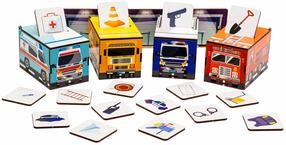 Šķirošanas spēle PuzzleOK Montessori, daudzkrāsaina