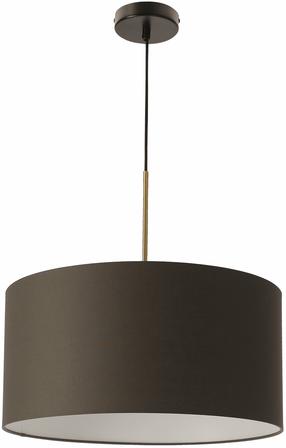 Lampa griesti Candellux Lighting Vanti 31-44754, E27, 1 x 40 W, brūna krās. / melna krās., 40 x 40 x 20 cm