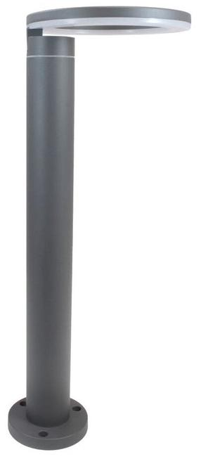 Brīvi stāvošs āra gaismeklis CristalRecord, 8W, LED, IP54, antracīta krās., 22 cm x 60.1 cm