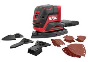 Akumulatora trīsstūrveida slīpmašīna Skil SR1E3720CD, 20 V
