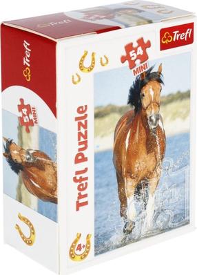 Pusle Trefl World of Horses, 20 cm x 13 cm, 54 tk