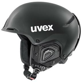 Slidinėjimo šalmas Uvex Jakk+ IAS, juoda sp., 55-59 cm