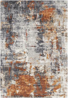 Kilimas vidaus Domoletti RABBIT 3D, oranžinė sp./pilka sp., 150 cm x 80 cm
