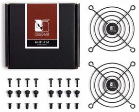 Ventilaatori võre Noctua NA-FG1-8 Sx2 80mm, must v., 2 tk