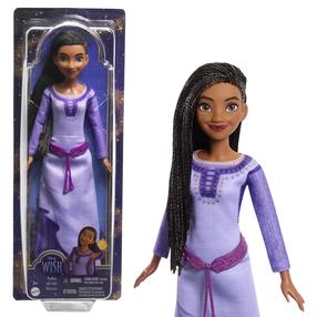 Lelle Mattel Disney Princess Wish Asha HPX23, 29 cm, daudzkrāsaina