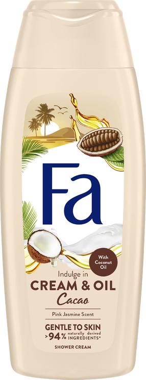 Kehapesugeel Schwarzkopf FA Cream & Oil Cacao, 400 ml
