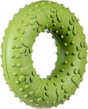 Žaislas šuniui, tąsymui Barry King Ring BK-15107, Ø 9 cm, žalia sp.