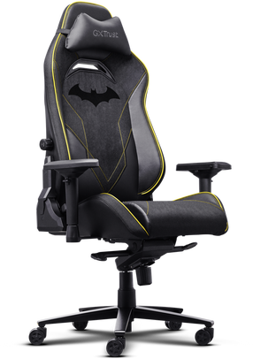 Žaidimų kėdė Trust Ruya Pro Batman Edition, 75 x 71 x 85 cm, juoda sp./geltona sp.