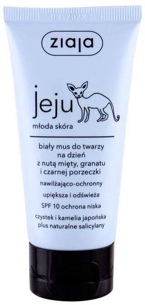 Valomosios veido putos Ziaja Jeju White Face Mousse, 50 ml