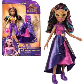 Lelle ar aksesuāriem Spin Master Unicorn Academy Masquerade Ball Sophia, 24 cm, daudzkrāsaina