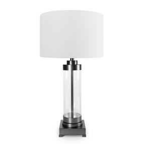 Stalinis šviestuvas Clara 01, E27, 60W, balta sp./juoda sp.