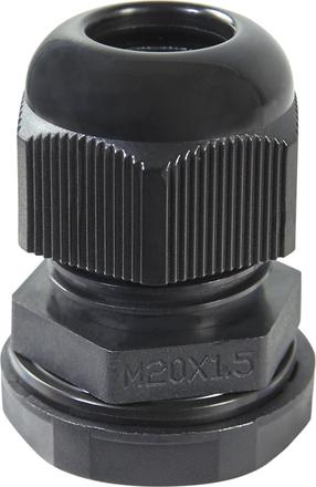 Jungtis Haupa Cable Glands IP 68 M63, 55 mm², juoda sp., 10 vnt.