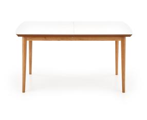 Stalas išskleidžiamas Barret, ąžuolo sp./balta sp., 90 - 190 cm x 80 cm x 75 cm