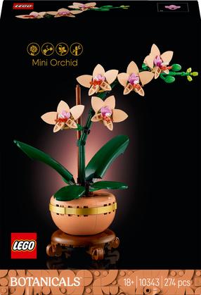 Konstruktors LEGO® Botanicals Mini orhideja 10343, 274 gab.