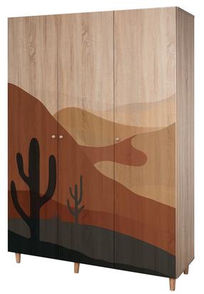 Spinta Kalune Design Lena 905, ruda sp., 52 cm x 135 cm x 192 cm