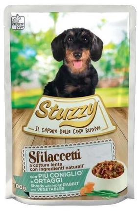 Šlapias šunų maistas Stuzzy Speciality, triušiena/daržovės, 0.1 kg