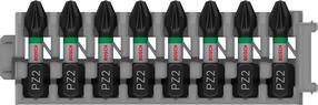 Набор битов для отверток Bosch Pro Impact, PZ2, 25 мм, 1/4"