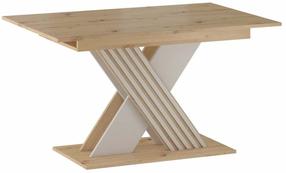 Valgomojo stalas išskleidžiamas Brevas, kašmyro sp./artisan oak sp., 130 - 175 cm x 85 cm x 76 cm