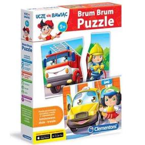 Пазл Clementoni Brum Brum Vehicles And Professions, многоцветный, 12 шт.