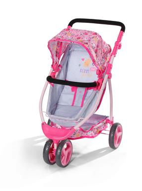 Коляска для кукол Zapf Creation Baby born Deluxe, розовый цв.