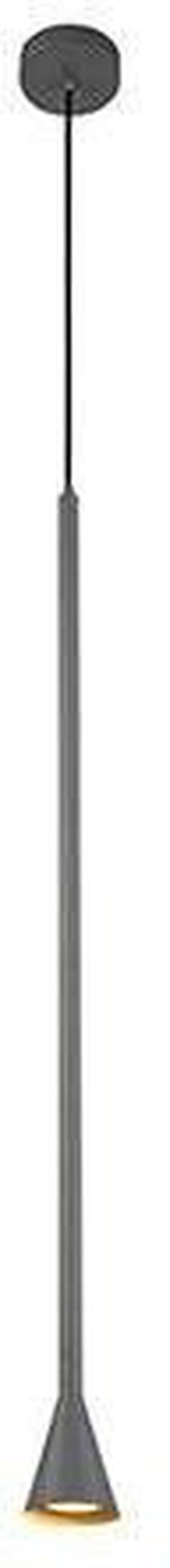 Lampa griesti Candellux Tucson, GU10, 1 x 40 W, pelēka krās. / pelēka krās.