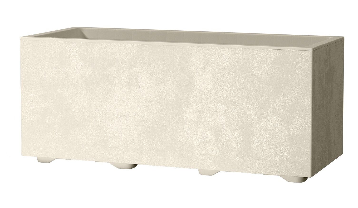 Veemahutiga pott Deroma, polüpropüleen (pp)/polümeer, 79 cm x 39 cm, Ø 79 cm, elevandiluu v.