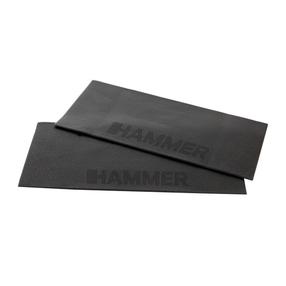 Trenažööri alusmatt Hammer S 18006, 70 cm x 30 cm x 0.6 cm, 2 tk