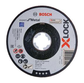 Griešanas disks Bosch X-LOCK, 125 mm x 1.6 mm x 22.23 mm