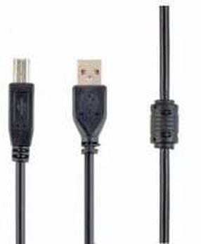 Vads Gembird USB Type-A, USB Type B, 3 m, melna krās.