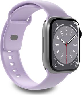 Siksniņa Puro, ICON Apple Watch 4/5/6/7/SE/8 40/41mm (S/M & M/L), violeta krās.