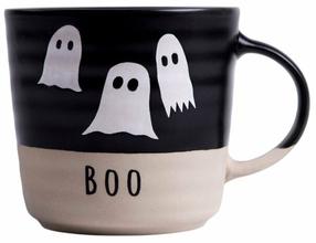 Puodelis Homla Ghost Town Boo, juoda, 0.59 l